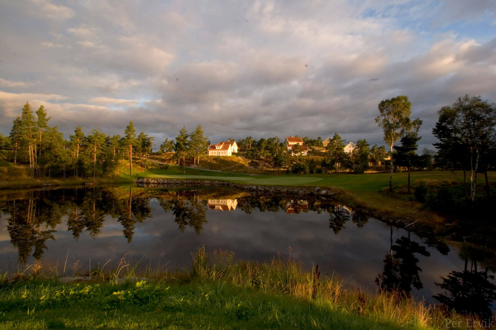 Kragerø Golfklubb, fotografert i dagslys